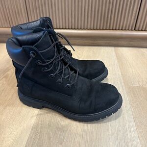 Timberland 6-inch Premium
Waterproof Black Boots Men Size 8